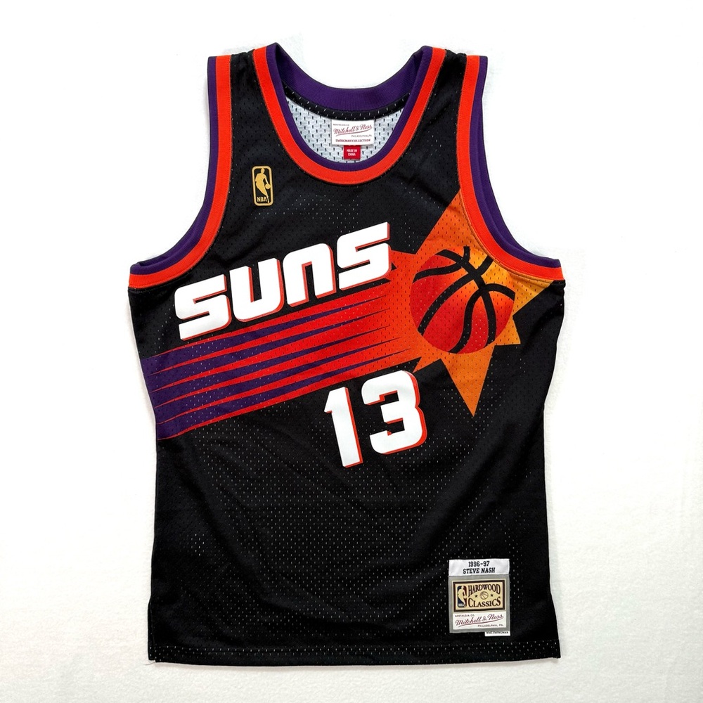 Mitchell & Ness Steve Nash Phoenix Suns Jersey M Medium Black 13 Swingman NBA